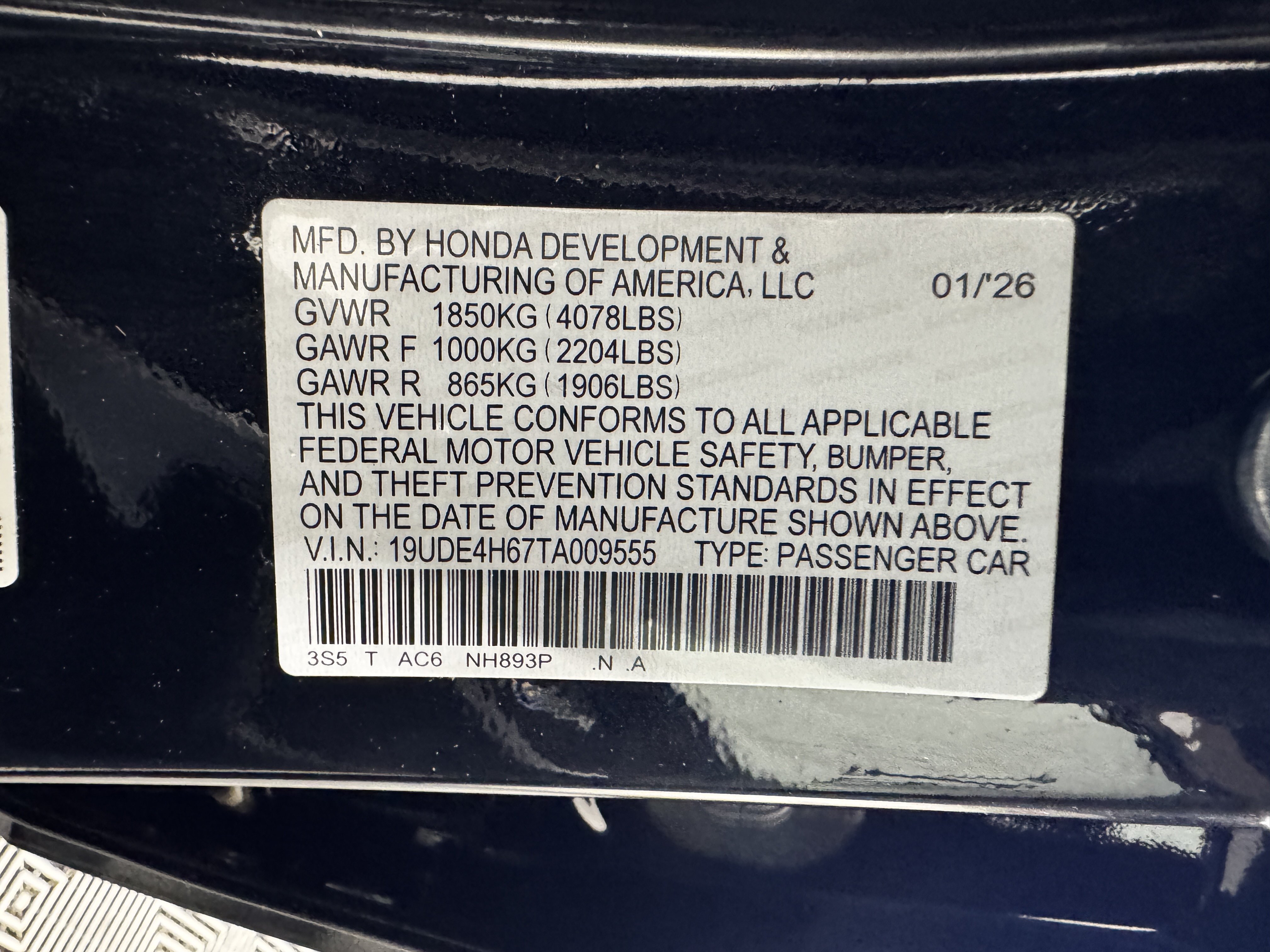 Certified 2026 Acura Integra A-Spec w/ Technology Package FWD image 68
