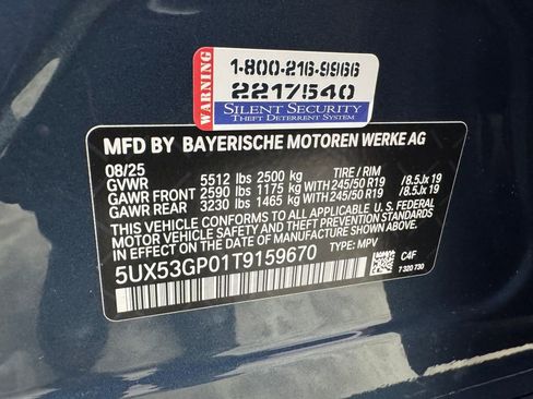 Used 2026 BMW X3 xDrive30 w/ M Sport Package AWD/4WD image 33