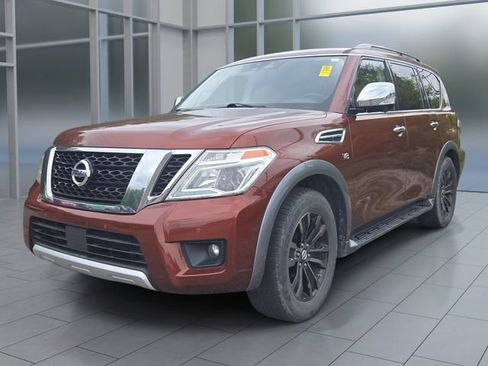 Certified 2018 Nissan Armada Platinum w/ Captain Seat Package AWD/4WD image 1