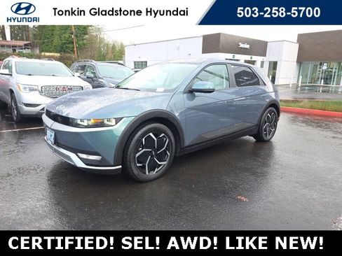 Certified 2023 Hyundai Ioniq 5 SEL w/ Cargo Package image 3