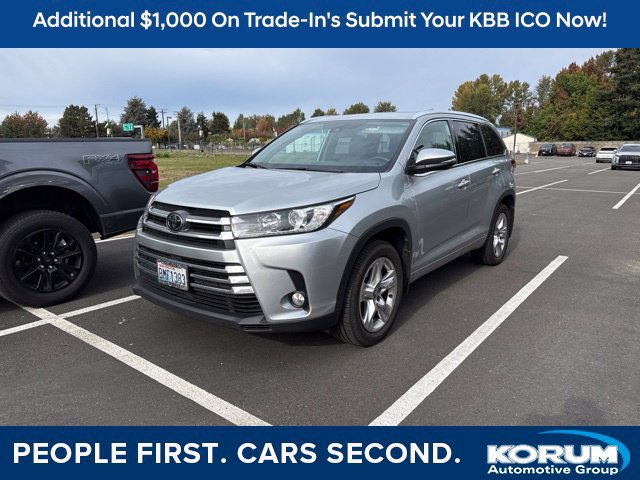Used 2018 Toyota Highlander Limited AWD/4WD image 1