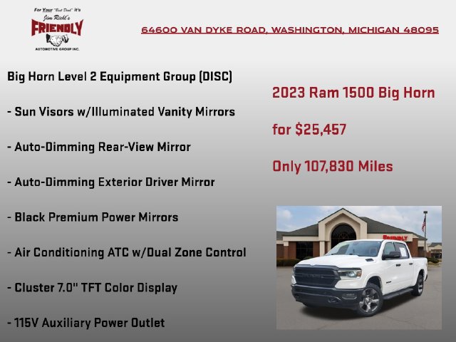 Used 2023 RAM 1500 Big Horn AWD/4WD image 10