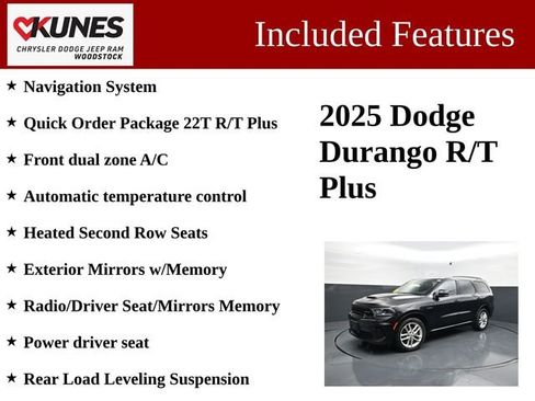 Used 2025 Dodge Durango R/T AWD/4WD image 3