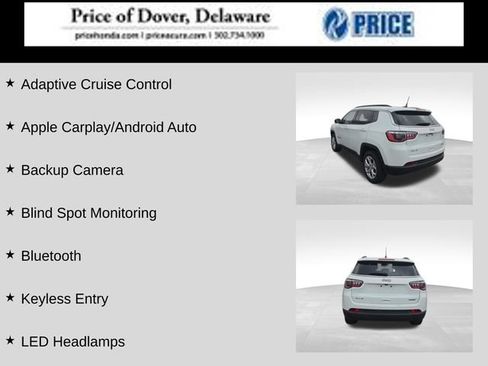 Used 2024 Jeep Compass Latitude AWD/4WD image 2