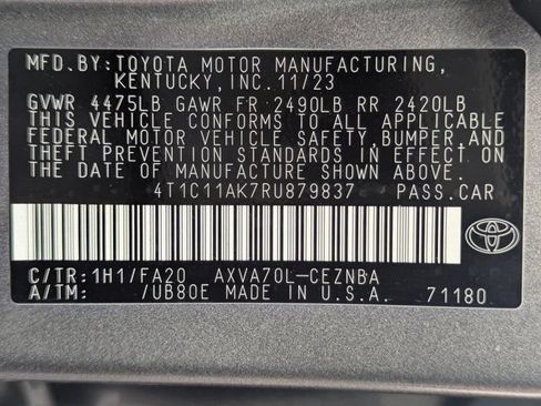 Used 2024 Toyota Camry LE FWD image 27