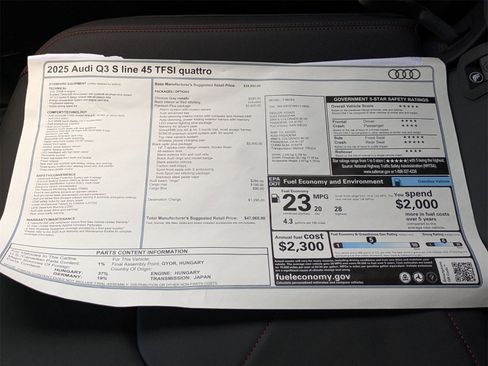 New 2025 Audi Q3 2.0T Premium Plus image 18