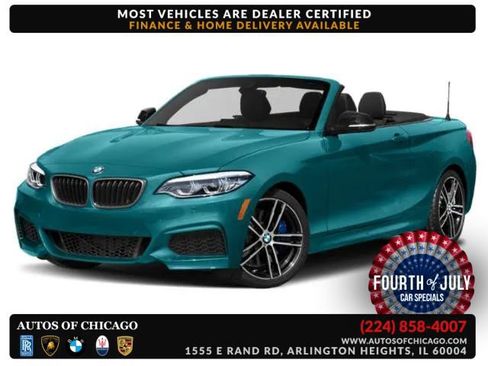 Used 2020 BMW M240i Convertible w/ Premium Package RWD image 1