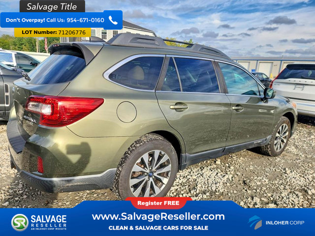 Used 2017 Subaru Outback 2.5i Limited AWD/4WD image 4