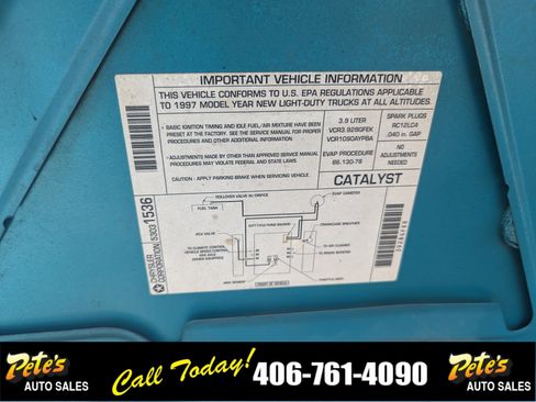 Used 1997 Dodge Dakota 4x4 Regular Cab image 29