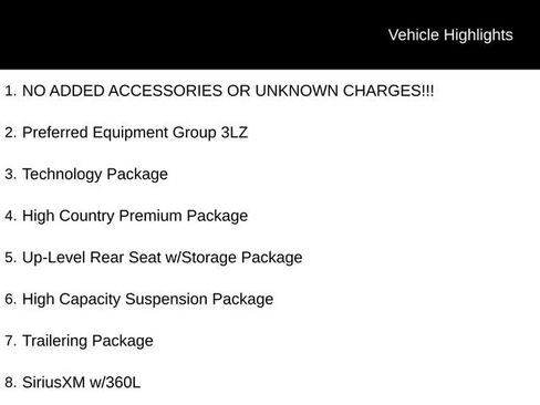 Certified 2023 Chevrolet Silverado 1500 High Country w/ High Country Premium Package image 8