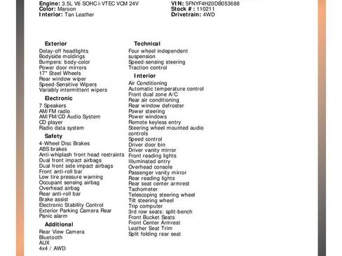 Used 2013 Honda Pilot LX image 31