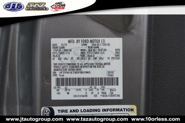 Used 2013 Ford F150 Platinum AWD/4WD image 21