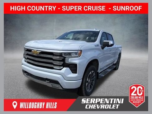 New 2026 Chevrolet Silverado 1500 High Country w/ Technology Package AWD/4WD image 1