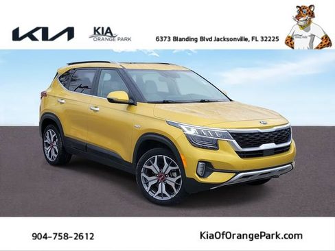 Used 2021 Kia Seltos SX w/ SX Sunroof Package image 1