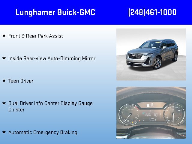 Certified 2024 Cadillac XT6 Premium Luxury w/ LPO, Floor Liner Package AWD/4WD image 18