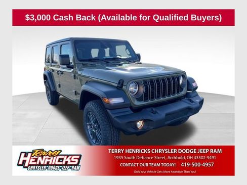 New 2026 Jeep Wrangler Unlimited Sport AWD/4WD image 1