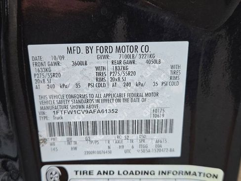 Used 2010 Ford F150 Lariat RWD image 33