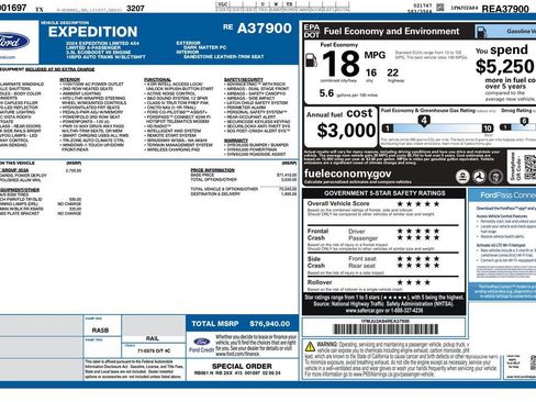 Used 2024 Ford Expedition Limited image 3