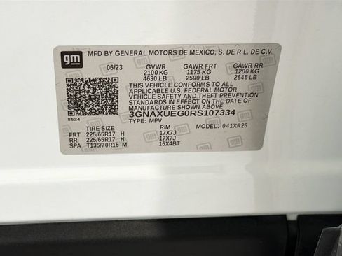 Certified 2024 Chevrolet Equinox LT AWD/4WD image 27