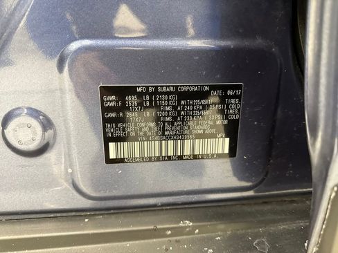 Used 2017 Subaru Outback 2.5i Premium w/ Protection Package #2 image 24