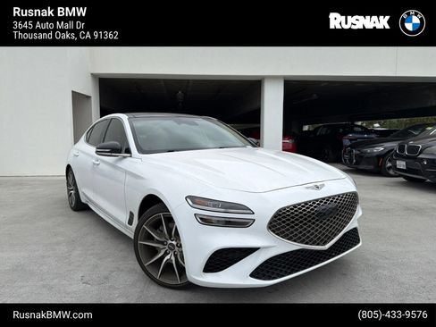Used 2022 Genesis G70 2.0T w/ Prestige Package RWD image 1