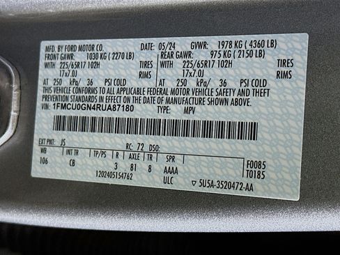 Used 2024 Ford Escape Active FWD image 12