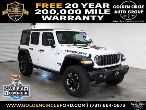Used 2024 Jeep Wrangler Unlimited Rubicon 4xe AWD/4WD image 1