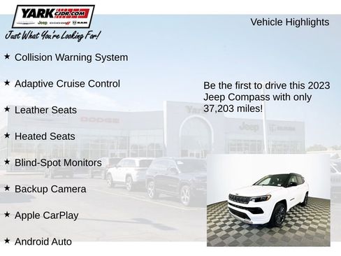 Used 2023 Jeep Compass High Altitude AWD/4WD image 12