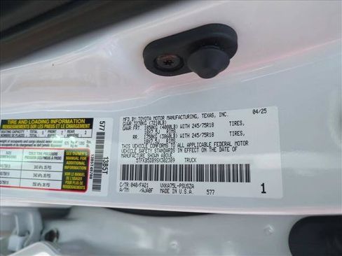 Certified 2025 Toyota Tundra SR w/ SR Tow Package AWD/4WD image 24