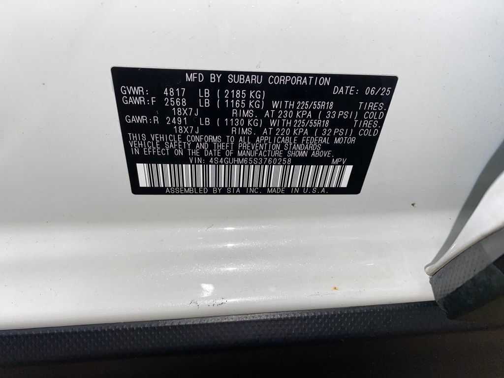 Certified 2025 Subaru Crosstrek 2.5i Limited AWD/4WD image 29