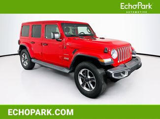Used 2019 Jeep Wrangler Unlimited Sahara w/ LED Lighting Group video 1