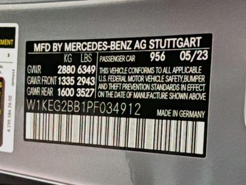 Certified 2023 Mercedes-Benz EQE 350+ Sedan image 25