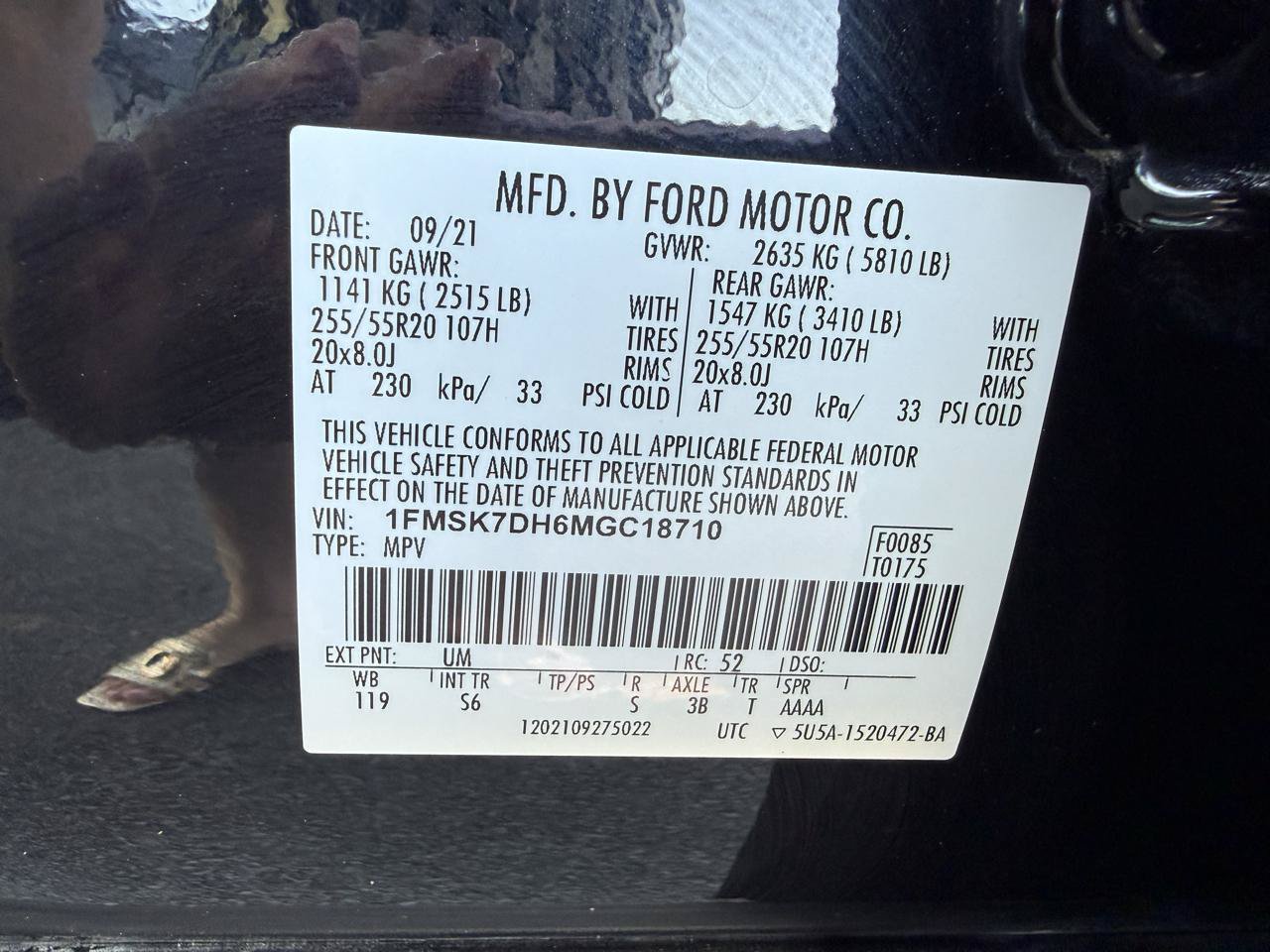 Used 2021 Ford Explorer XLT w/ Equipment Group 202A RWD image 48
