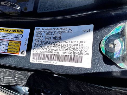 Used 2024 Honda Accord EX image 16