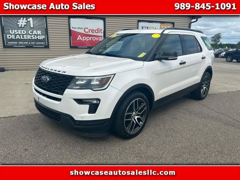 Used 2019 Ford Explorer Sport w/ Equipment Group 401A AWD/4WD image 1