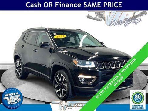 Certified 2021 Jeep Compass Limited w/ Elite Exterior Group AWD/4WD image 1