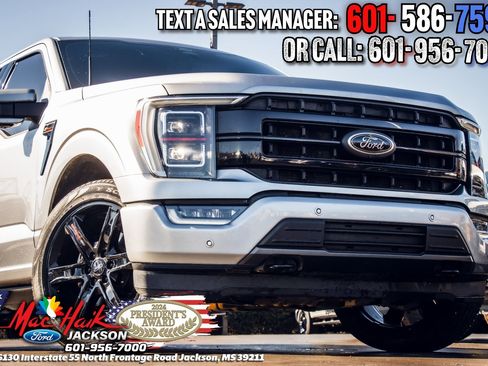 Used 2022 Ford F150 Lariat w/ Equipment Group 502A High image 5