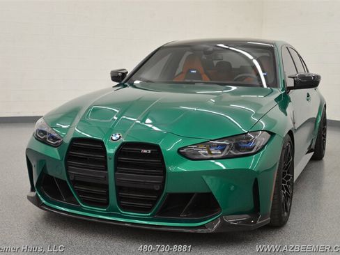 Used 2023 BMW M3 w/ M Carbon Exterior Package image 1
