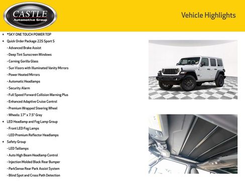 New 2026 Jeep Wrangler Sport S image 3