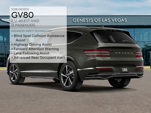 New 2026 Genesis GV80 2.5T Select image 7