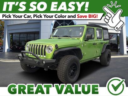 Used 2019 Jeep Wrangler Unlimited Sahara