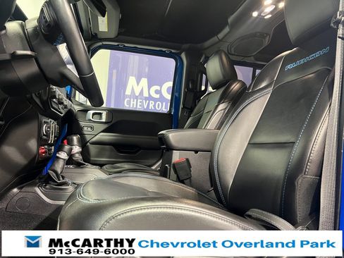 Used 2021 Jeep Wrangler Unlimited Rubicon 4xe w/ Steel Bumper Group image 23