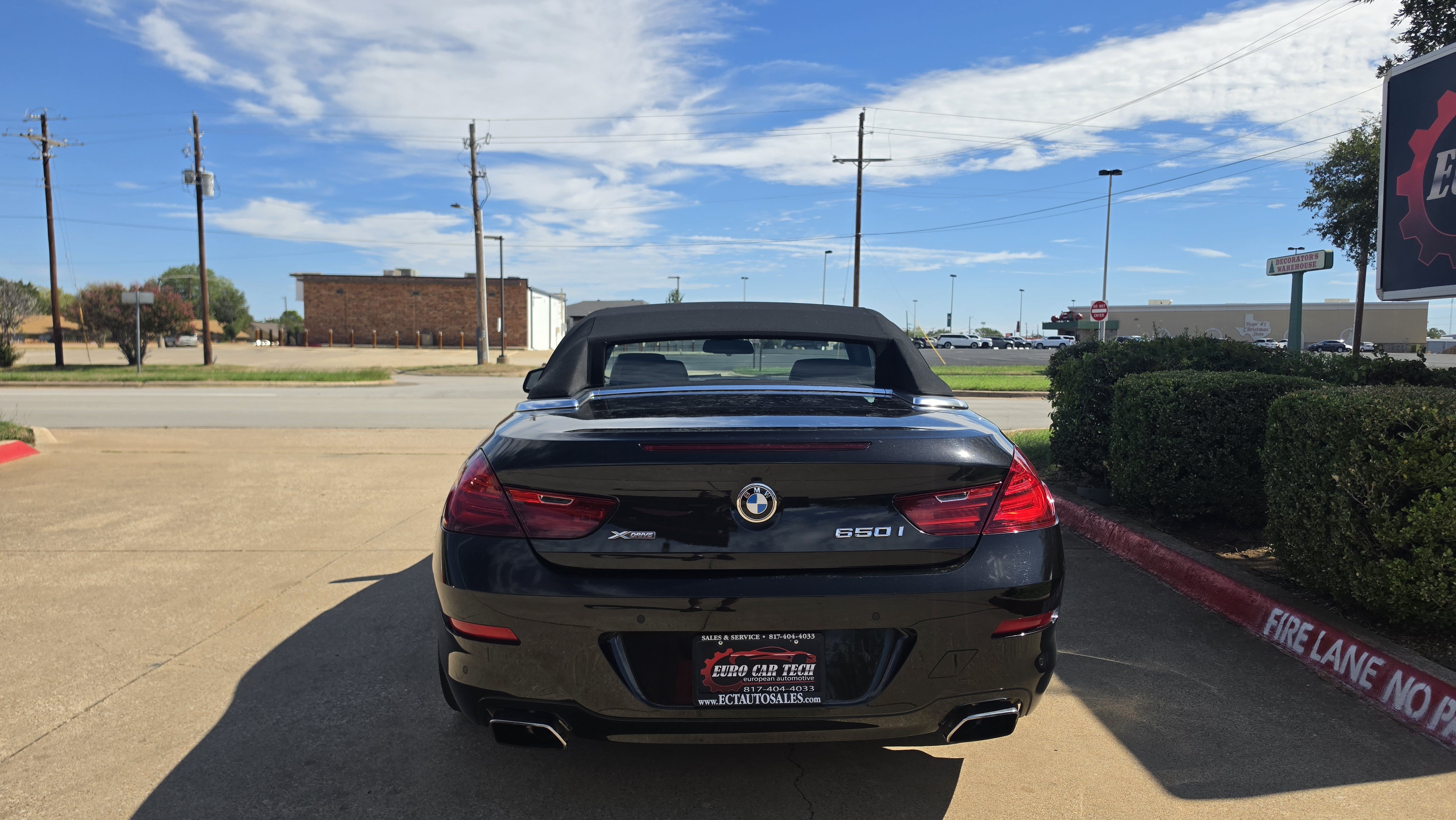 Used 2013 BMW 650i xDrive Convertible AWD/4WD image 4