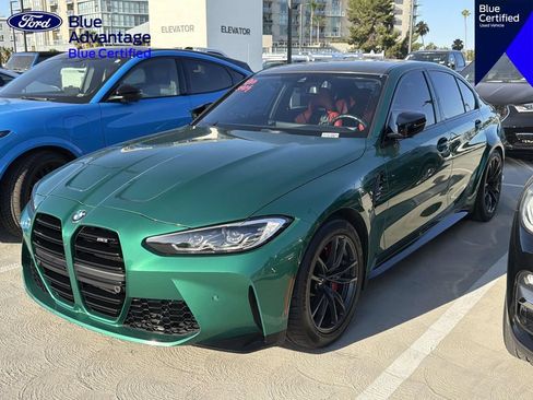 Used 2024 BMW M3 w/ Parking Assistance Package RWD image 15