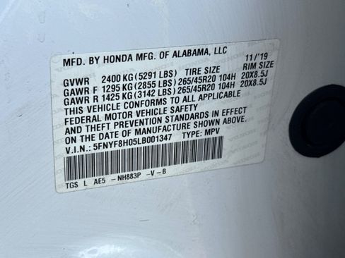 Used 2020 Honda Passport Elite image 27