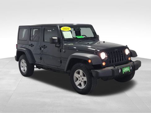 Certified 2016 Jeep Wrangler Unlimited Sport w/ Quick Order Package 24S AWD/4WD image 17
