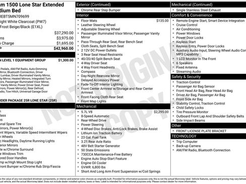 Used 2021 RAM 1500 Lone Star RWD image 33