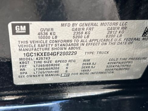 Used 2016 Chevrolet Silverado 2500 High Country w/ Duramax Plus Package image 22