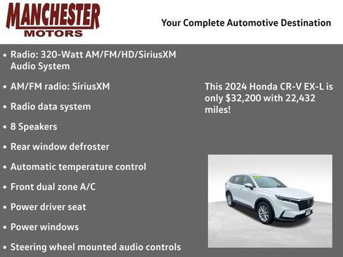 Used 2024 Honda CR-V EX-L image 2
