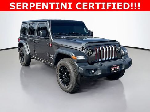 Used 2020 Jeep Wrangler Unlimited Sport S AWD/4WD image 3